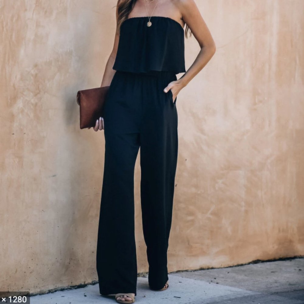 Pocketed Jumpsuit